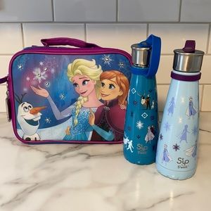 Frozen Lunch Bag & Matching Swell Water Bottles